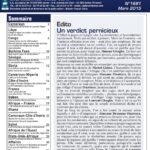 Telex Confidentiel 1681